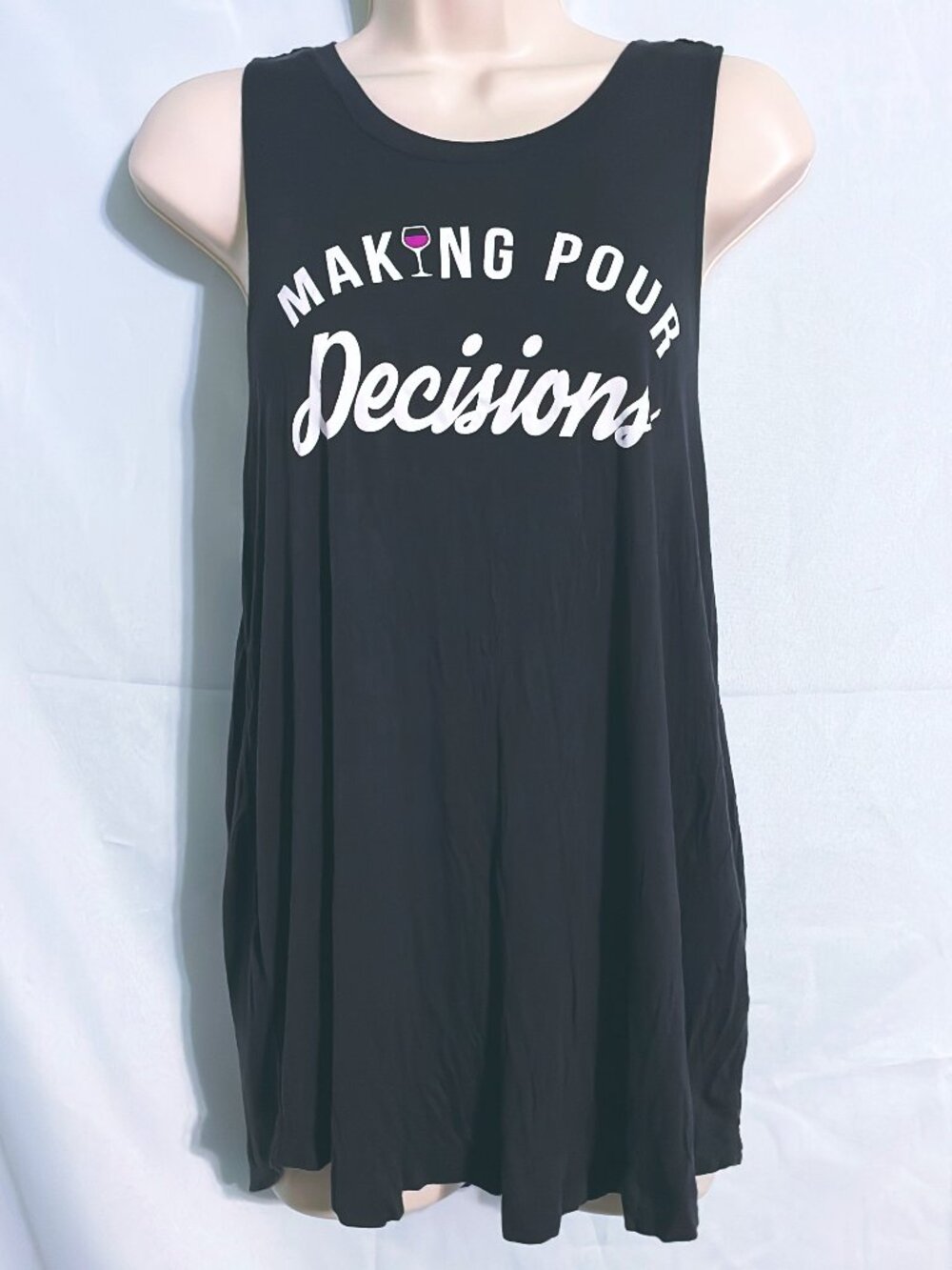 Making Pour Decisions Tank Top Size L